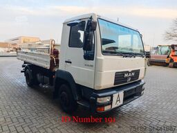 MAN LE 8.150 4x2 Meiller 3 Seitenkipper