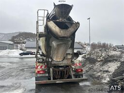 Volvo FM 400 8x4 concrete truck w/ intermix body. WATCH