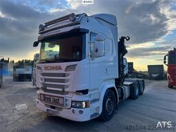 Scania R580 6x2 Crane Tractor with 30 tm Effer Crane WATC