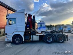 Scania R580 6x2 Crane Tractor with 30 tm Effer Crane WATC