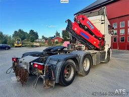 Scania R580 6x2 Crane Tractor with 30 tm Effer Crane WATC