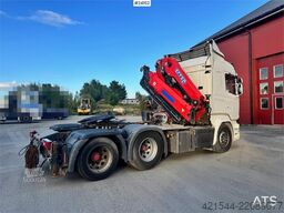 Scania R580 6x2 Crane Tractor with 30 tm Effer Crane WATC