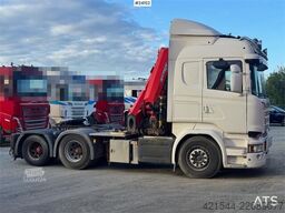 Scania R580 6x2 Crane Tractor with 30 tm Effer Crane WATC