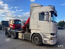 Scania R580 6x2 Crane Tractor with 30 tm Effer Crane WATC