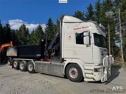 Scania R730 8x4 Tridem Hook/Crane Truck with Body and Str