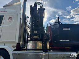 Scania R730 8x4 Tridem Hook/Crane Truck with Body and Str