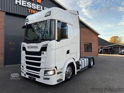 Scania S410 Lowdeck Retarder Standairco 2x tank NL Truck