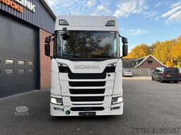Scania S410 Lowdeck Retarder Standairco 2x tank NL Truck