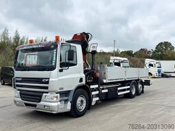 DAF CF 75.310 SCHUIFPLATEAU+LAADKRAAN TOPSTAAT