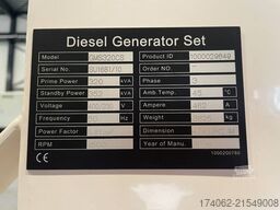 Cummins 6CTAA9.5-G1 - 352kVA Generator - DPX-20036