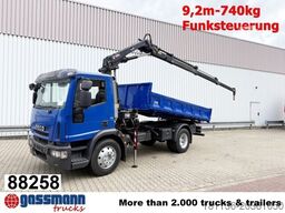 Iveco EuroCargo ML120E28K 4x2 mit Kran Hiab XS088 ES-3