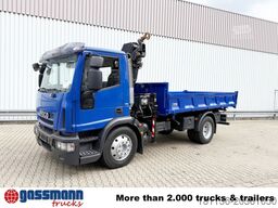 Iveco EuroCargo ML120E28K 4x2 mit Kran Hiab XS088 ES-3