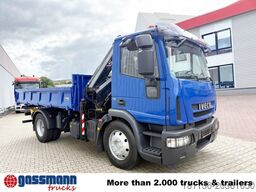 Iveco EuroCargo ML120E28K 4x2 mit Kran Hiab XS088 ES-3