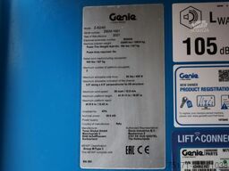 Genie Z62/40 Diesel, 4x4 Drive, 21m Working Height, 12.5