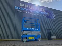 Genie GS1932 Electric, Batteries 2025, Working Height 7.