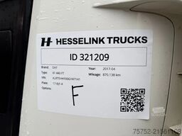 DAF XF 440 SSC Super Space Standairco 2x tank ACC N...