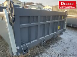 Decker Containerbau Abrollcontainer, Bayernbox, Pendelklappe