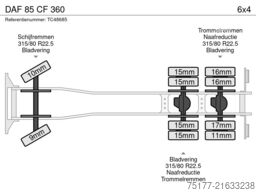 DAF 85 CF 360