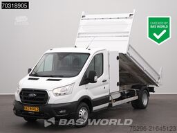 Ford Transit 170pk Open Laadbak met Kist Dubbellucht...