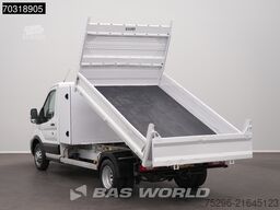 Ford Transit 170pk Open Laadbak met Kist Dubbellucht...