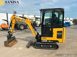 JCB 15C-1/SW/2xLöffel/1,7 t/Schwenkarm