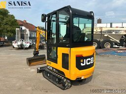 JCB 15C-1/SW/2xLöffel/1,7 t/Schwenkarm