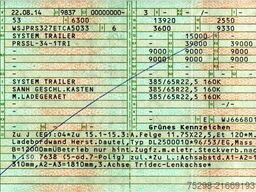  System Trailer PRSSL-34-1TRI / Ladebordwand