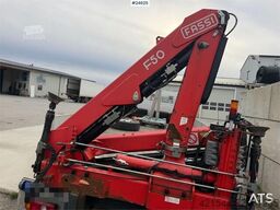 Mitsubishi Fuso Canter 4x2 with rear-mounted crane. Recently