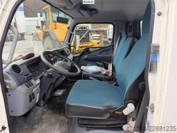 Mitsubishi Fuso Canter 4x2 with rear-mounted crane. Recently