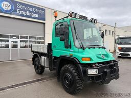 Unimog U400 2xHydraulik+2xDruckluft TÜV4 27 Kamera AHK