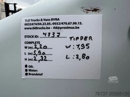 Iveco Daily **35C12-TIPPER-KIPPER**