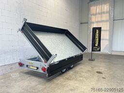 HUMBAUR HTK 3500.31 Stahl Black Dreiseitenkipper