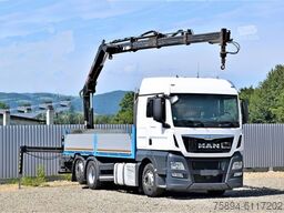 MAN TGX 26.440 Pritsche 6,20 m+HIAB 122 HIDUO/FUNK