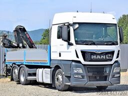 MAN TGX 26.440 Pritsche 6,20 m+HIAB 122 HIDUO/FUNK