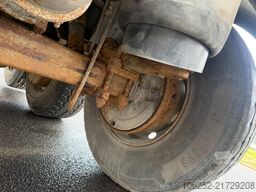 Turbo's Hoet 3-AXLES ALU TIPPER / STEEL CHASSIS - DRUM BRAKE...