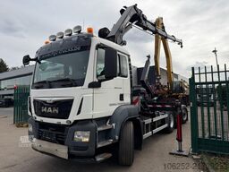 MAN TGS 35.400 8x4 HOOKLIFT + CRANE HIAB 244 EP-4 H...
