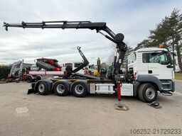 MAN TGS 35.400 8x4 HOOKLIFT + CRANE HIAB 244 EP-4 H...