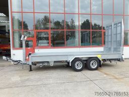 Möslein TT 11-E6x2  Tieflader für Fräsen breiten Rampen, Neu