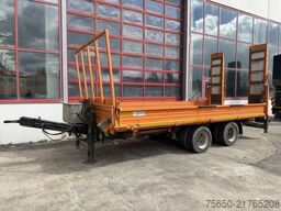 Blomenroehr 896/14000  14 t Tandem 2 Seiten Kipper   Tieflader