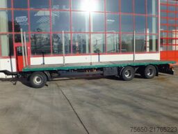  3 Achs  3 Achs Jumbo- Pritschenanhänger mit Steckrungen