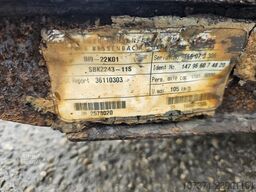 SAF B19-22K01 TRAILER AXLE DISC