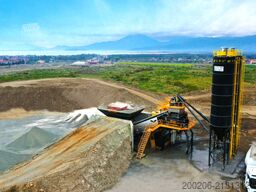 FABO mobile concrete mixing plants 100 m³/h Mobile Concrete Mixing Plant