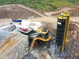 FABO mobile concrete mixing plants 100 m³/h Mobile Concrete Mixing Plant