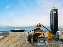 FABO mobile concrete mixing plants 100 m³/h Mobile Concrete Mixing Plant