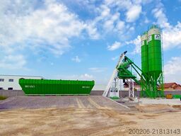 FABO 110 m³/h Compact Concrete Batching Plant