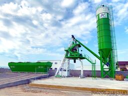 FABO 110 m³/h Compact Concrete Batching Plant