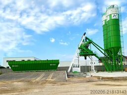 FABO 110 m³/h Compact Concrete Batching Plant