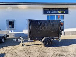 Saris DV 135 mit Hochplane black  hochwertig gebremst direkt von ANHÄNGERWIRTZ online