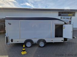 Debon Roadster 1000 enclosed Car Transport Trailer 3500kg 100km/h Pullman Soft Fahrwerk