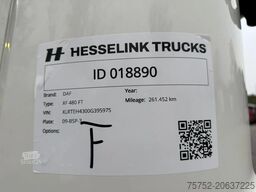 DAF XF 480 SSC Super Space 2x tank LED 261.452KM! A...